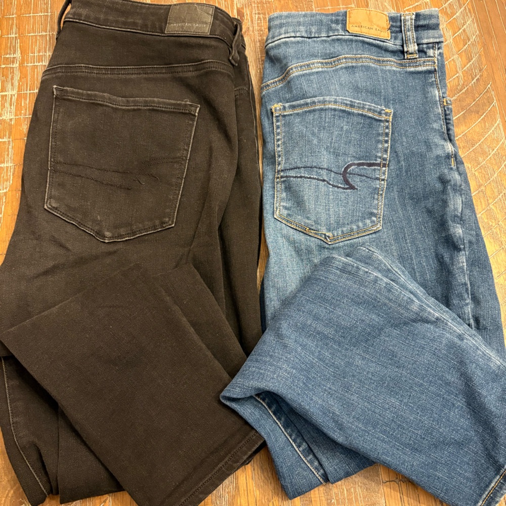 American Eagle next level stretch skinny jeans 12 short